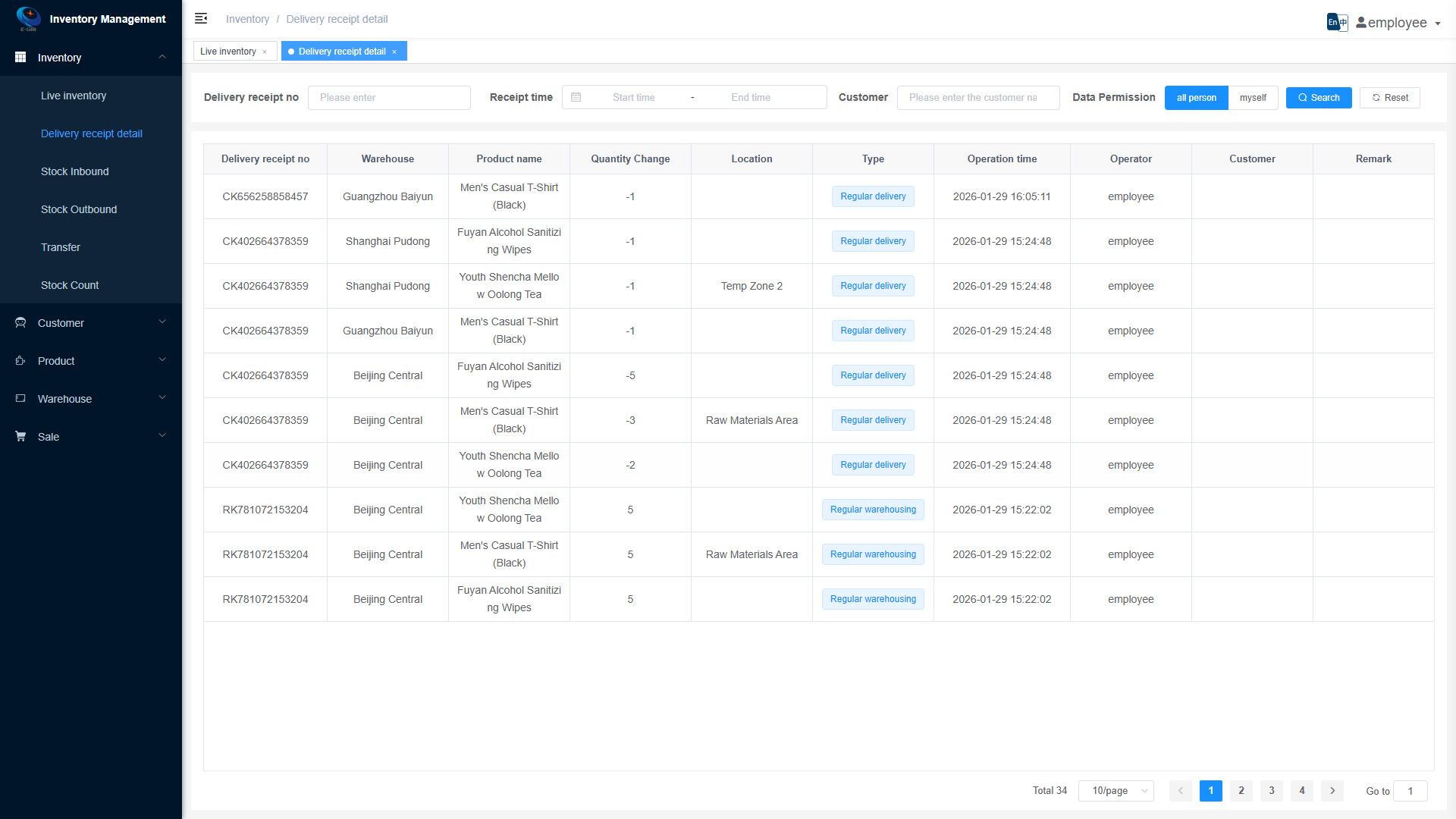 Warehouse Management System - 2