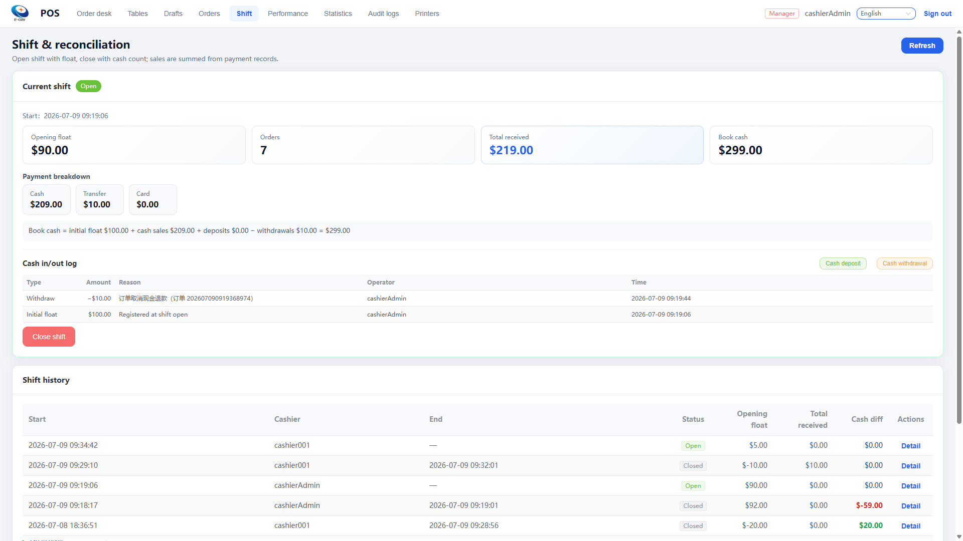 Restaurant Ordering Management Platform - 3