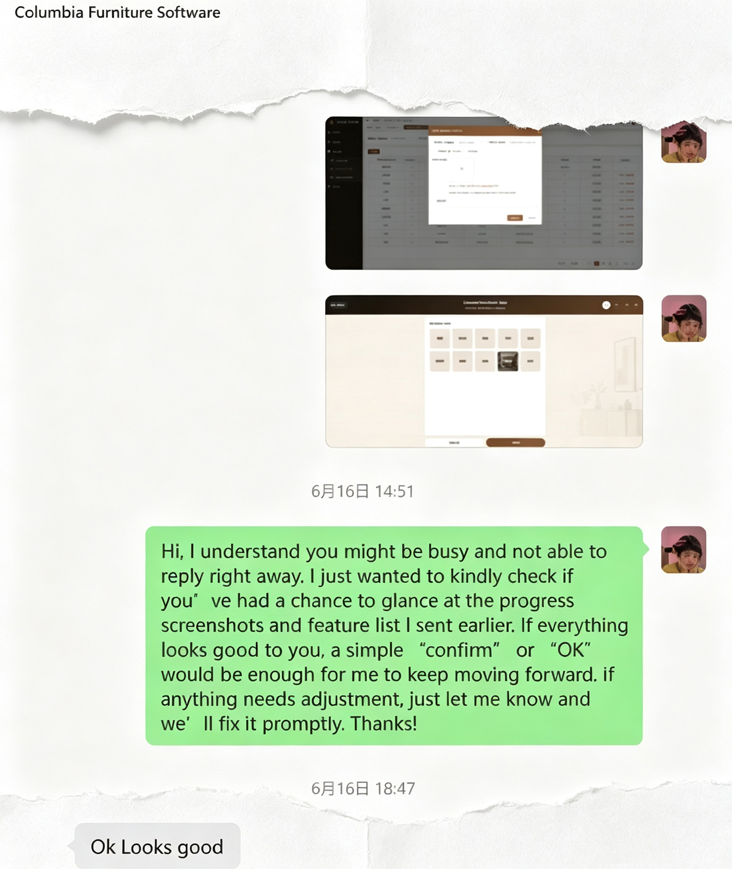 Requirement communication about order workflow and H5 guest ordering