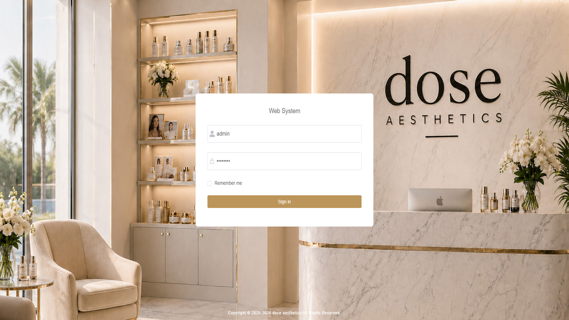 Aesthetic Medicine Brand Website