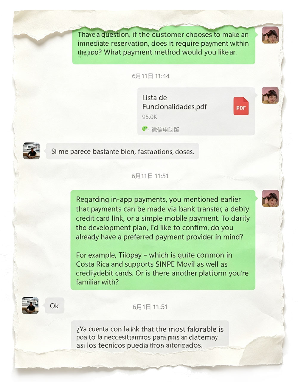 Requirement communication about feature list and catalog enhancements